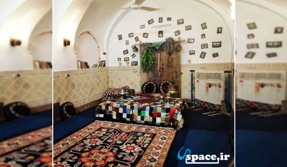 نمای داخلی اتاق اقامتگاه بوم گردی خانم کوچیک - کرمان